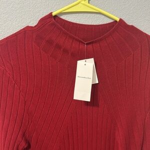Red Body Comp Abercrombie Sweater Dress